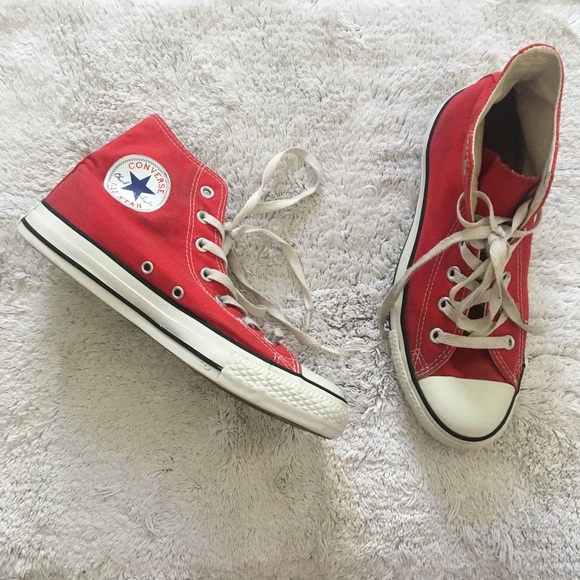 Converse Shoes - Red Chuck Taylor Converse